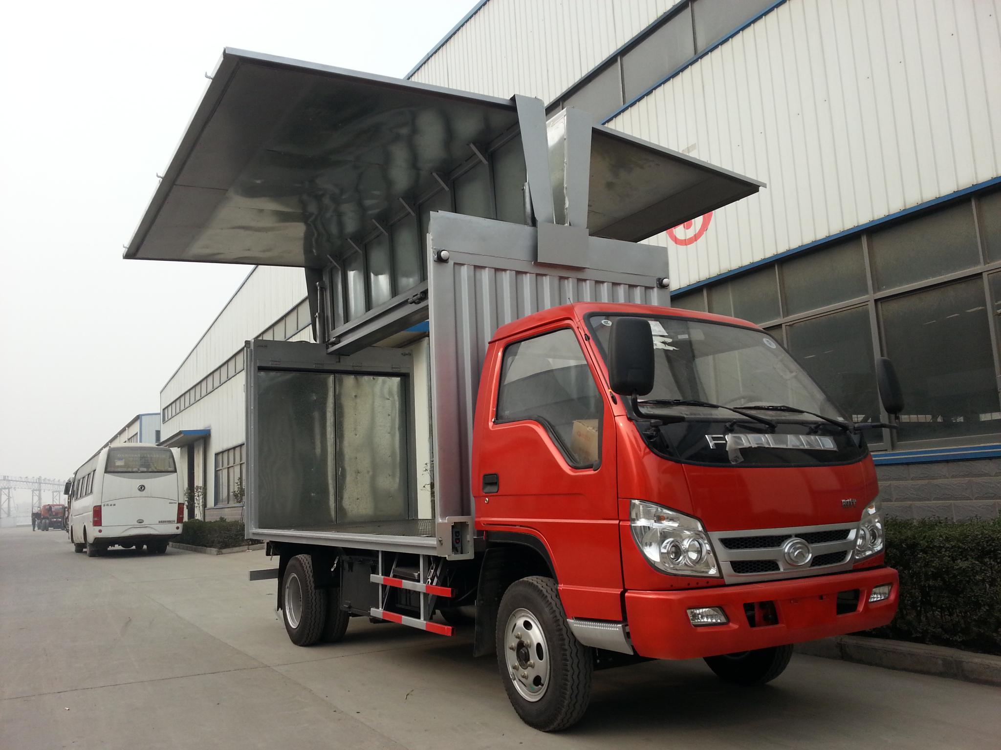 福田牌時(shí)代4米翼開啟廂式車